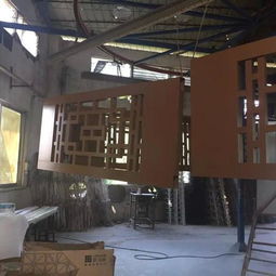 铝合金木纹窗花 中式风格建筑装饰材料的理想选择
